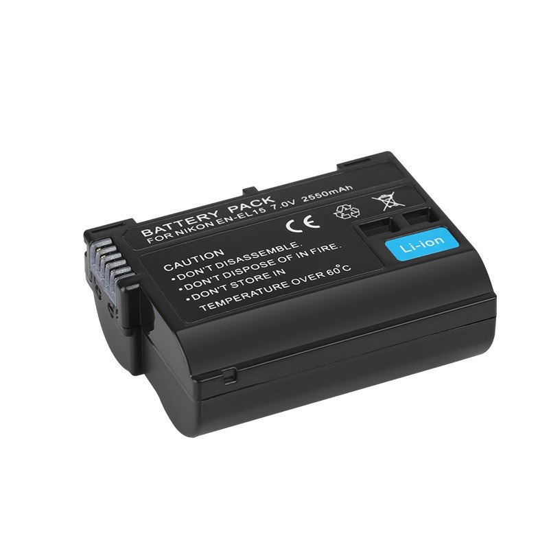 Pin máy ảnh Nikon EN-EL15 2700mAh cho Nikon D7000 D7100 D800 D800E D600 D610 D810 D7200 V1 D500