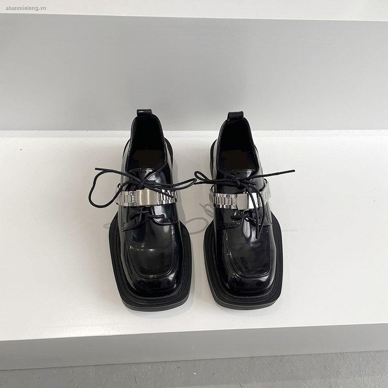 Giày da đế dày phong cách Anh Quốc 2012 sành điệu dành cho nữ