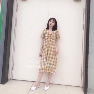 Váy maxi tiểu thư
