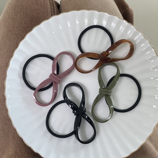 Cột tóc nơ Modleaf Ribbon tie Hàn Quốc