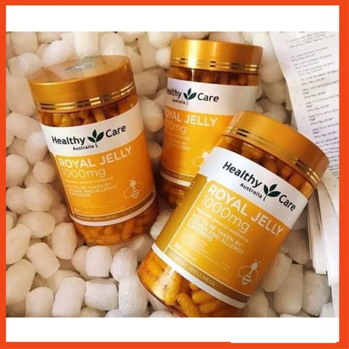 Sữa ong chúa Royal Jelly 100mg Healthy Care Của Úc 365 viên -Út store
