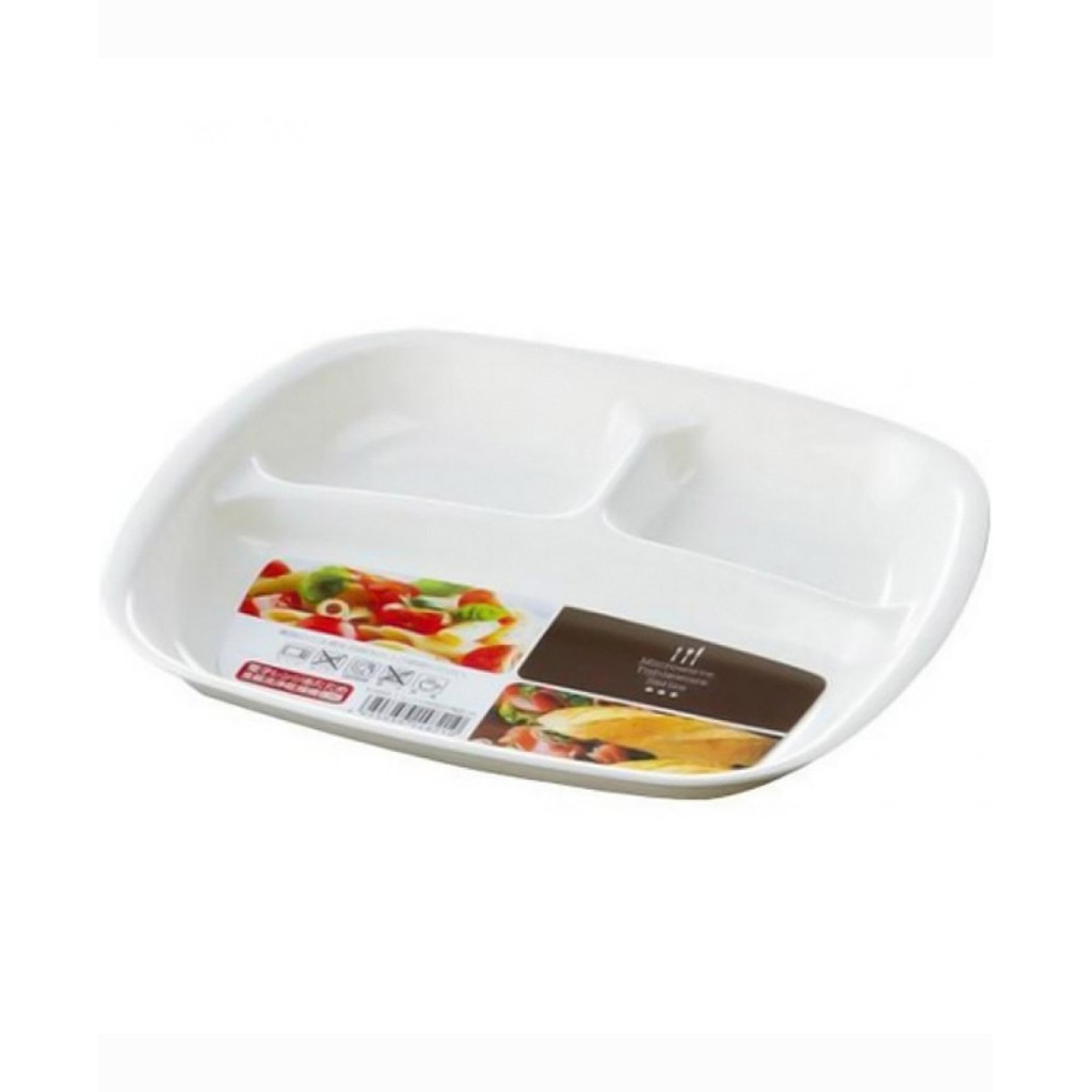 Khay ăn chia 3 ngăn cho bé Nakaya nội địa Nhật Bản