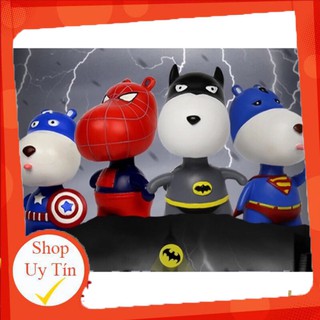 Chó puco lắc lư trên xe 