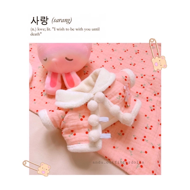 Set Pink Cherry- 15-20-40cm-idv