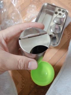 Khay inox y tế  3 cốc