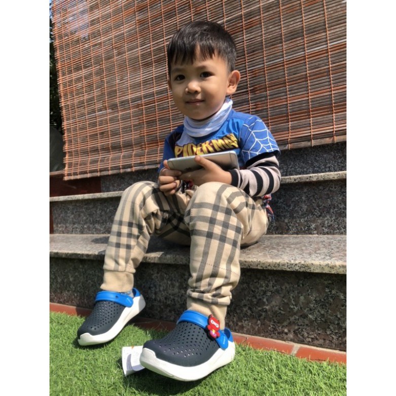 dép Cross cho bé SUCLITKID tặng thêm 6 sticker cross 25 26 27 28 29 30 32 32 33 34 35