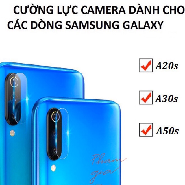Dán cường lực camera Samsung galaxy A20s A30s A50s siêu bền