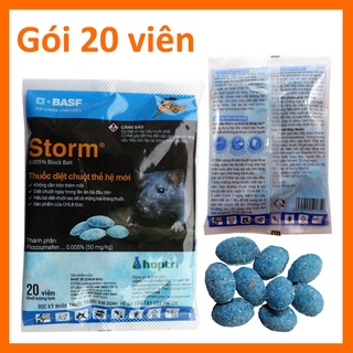 Thuốc diệt chuột Storm (gói 20 viên), Thuốc chuột Storm
