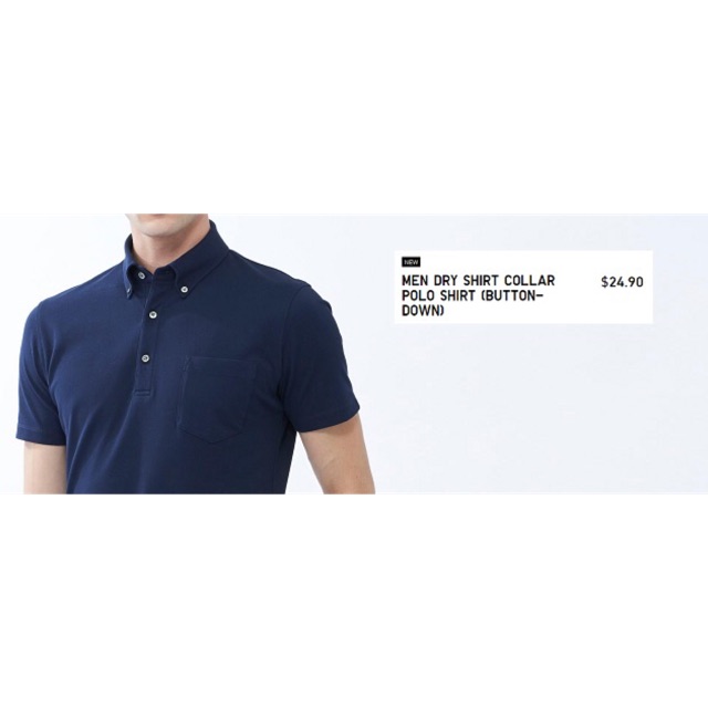 Áo phông có cổ polo Uniqlo