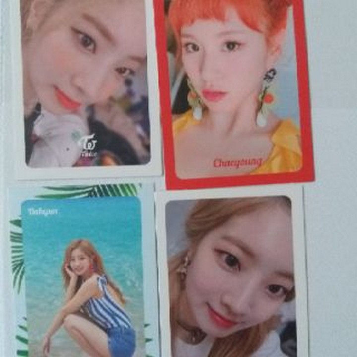 [Mã LIFEBOOK2 giảm 10% đơn 0Đ] (Nhiều idol) Card chữ ký card 2 mặt card twice