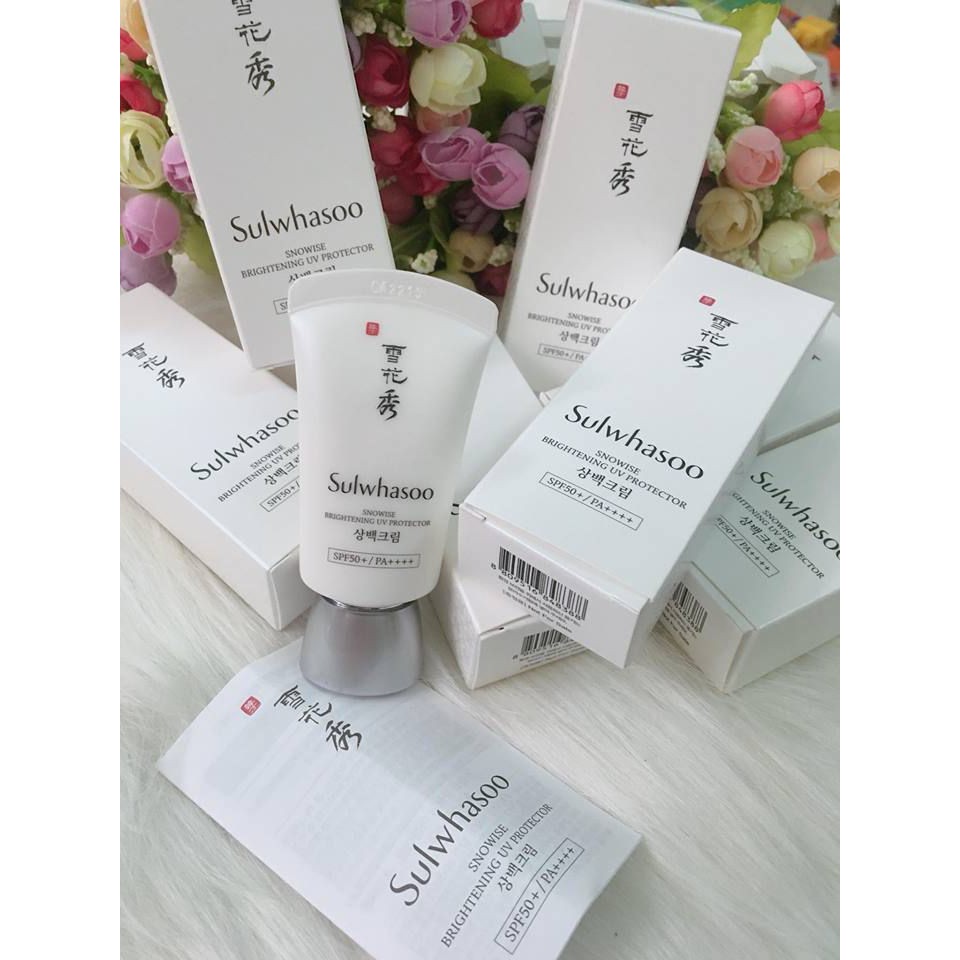 Kem chống nắng Sulwhasoo Snowise Brightening UV Protector SPF50+/PA++++ 20ml