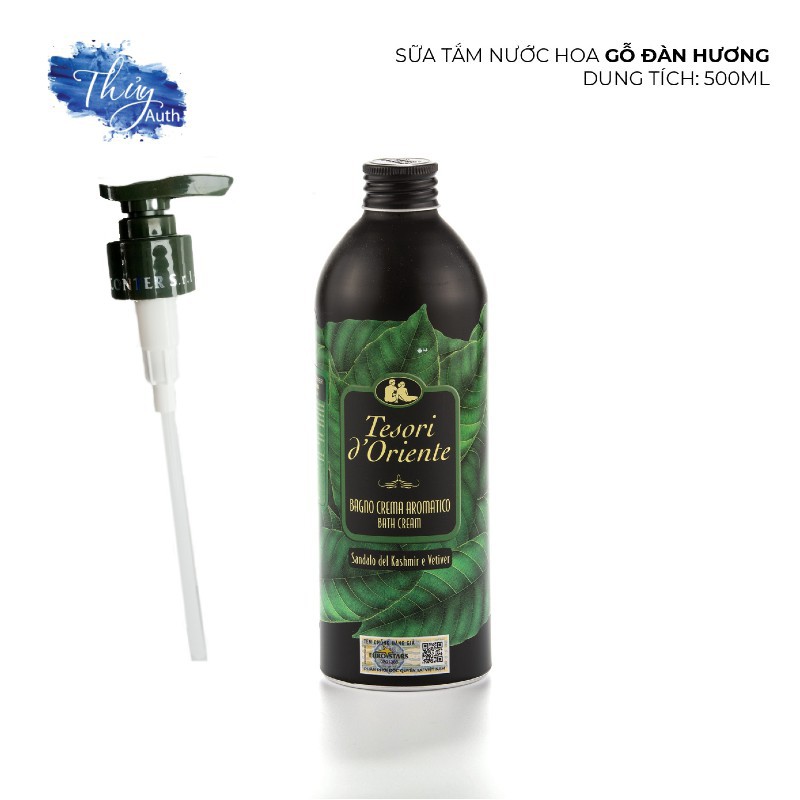 [ HÀNG CHÍNH HÃNG ] Sữa Tắm Xích Ý Tesori Đàn Hương Sữa Tắm Tesori d'Oriente 250ml / 500ml