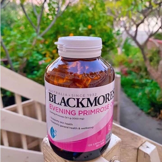 [Hàng Chuẩn ÚC] Blackmores Evening Primrose Oil - Viên uống tinh dầu hoa anh thảo 125 viên | Thế Giới Skin Care