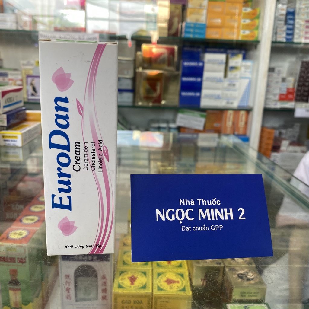 ✅ [Chính Hãng] EuroDan Cream (tuýp 30g) (Giảm nhăn da, giữ ẩm da, hạn chế khô nứt da.