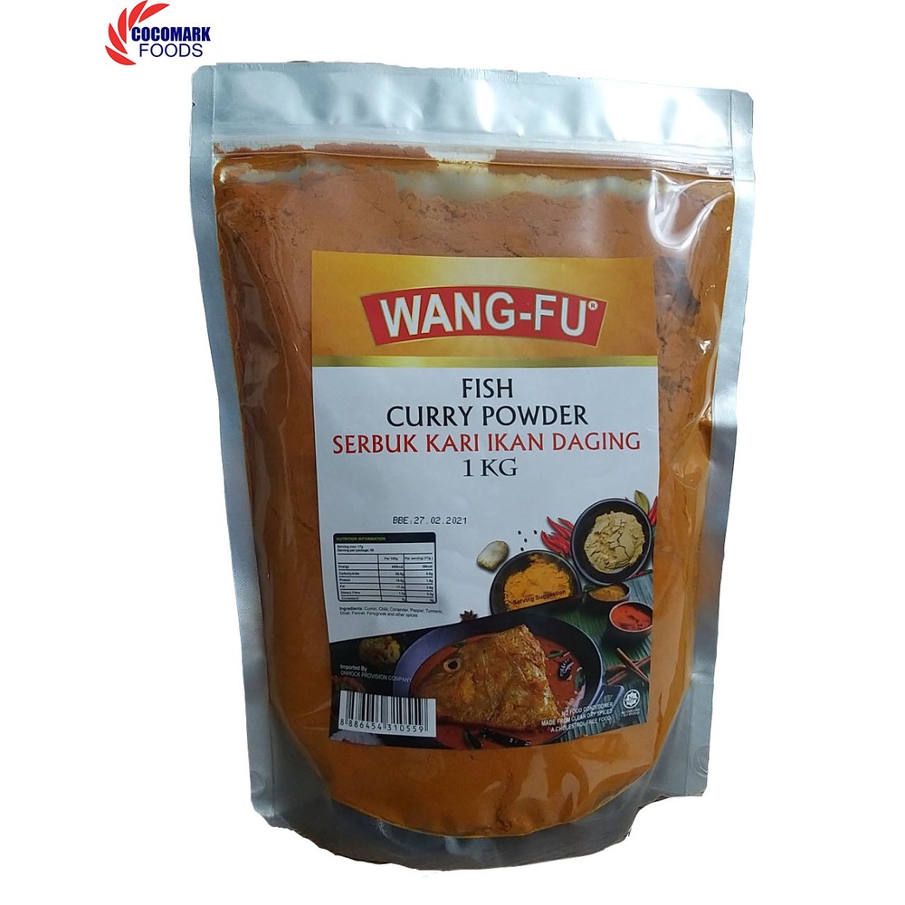 Gia vị ướp cà ri cá đúng phong cách Fish Curry Powder - gói 100g