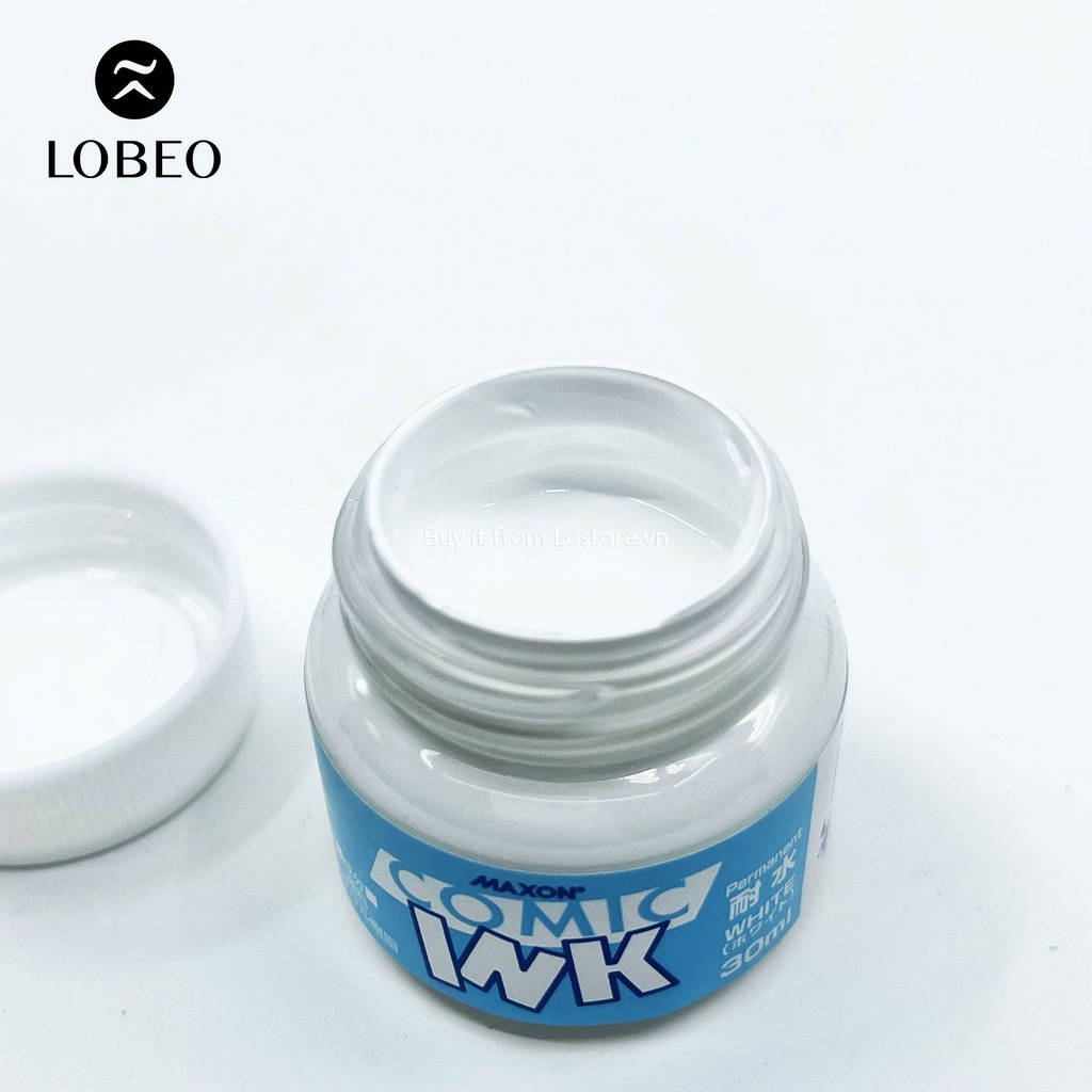 [ LỖ STORE ] Mực vẽ truyện tranh Holbein Maxon kháng nước 30ml