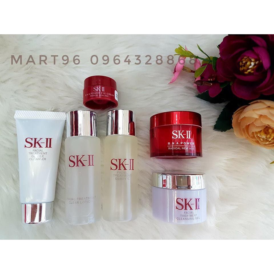 (cao cấp) Bộ dưỡng da Sk2 mini 5 món _ có tách lẻ từng món | BigBuy360 - bigbuy360.vn