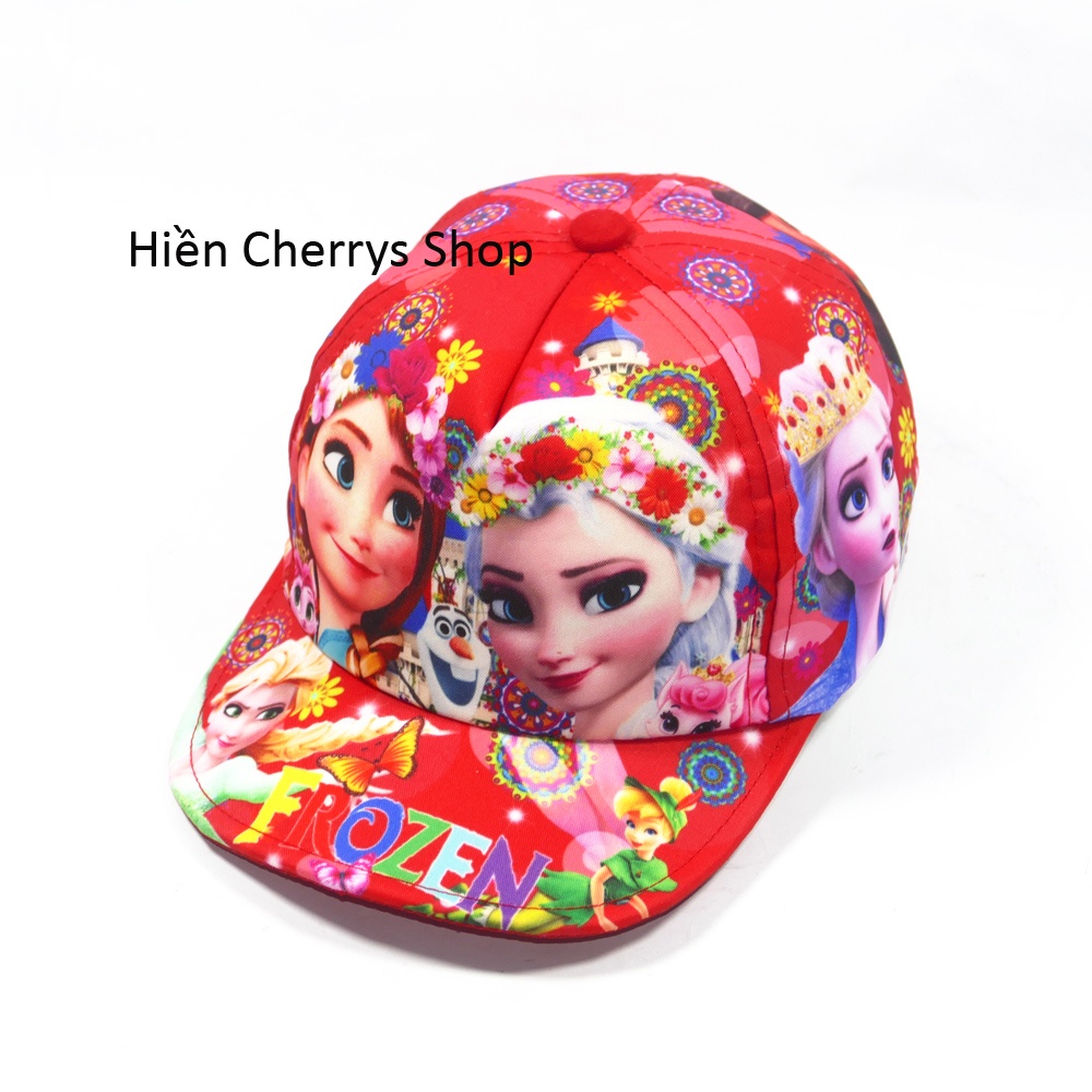 [ Hình thật ]Nón kết nhí công chúa cho trẻ em nhiều màu - Chất liểu vải Cotton cao cấp tạo cảm giác êm ái cho bé