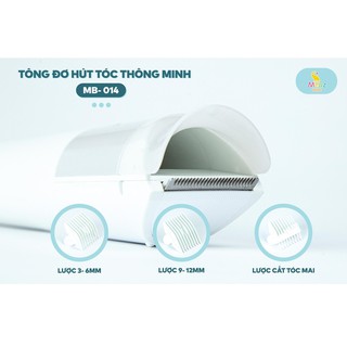 Tông đơ cắt tóc trẻ em hút tóc thông minh Moaz Bebe