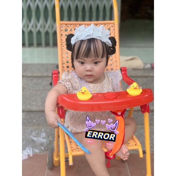 Mẫu băng đô ren trắng