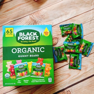 Kẹo Dẻo Hữu Cơ Trái Cây Hình Gấu Đủ Màu Black Forest Gummy Bears Cho Bé