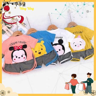 XẢ KHO - SET BỘ COTTON HOẠT HÌNH CHO BÉ MÃ BE.03