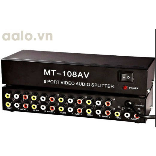 Bộ CHIA tín hiệu Audio Video ( AV ) 1 ra 8