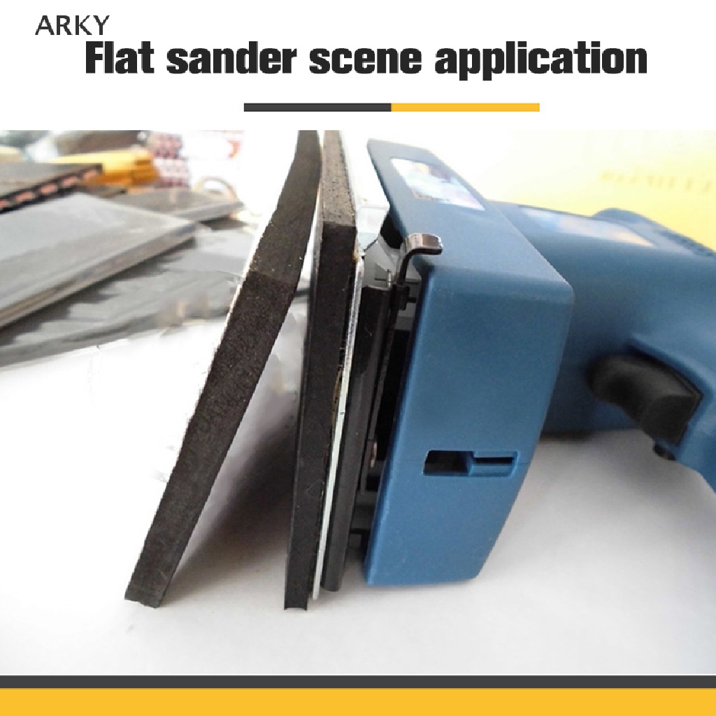 Đệm Chà Nhám Bằng Xốp Tự Dính Thay Thế Cho Máy Chà Nhám Makita 4510 Dongcheng 9035