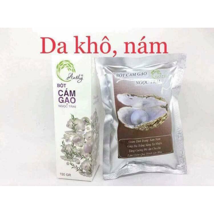 Cám gạo Ngọc trai AnThy Spa dành cho da khô