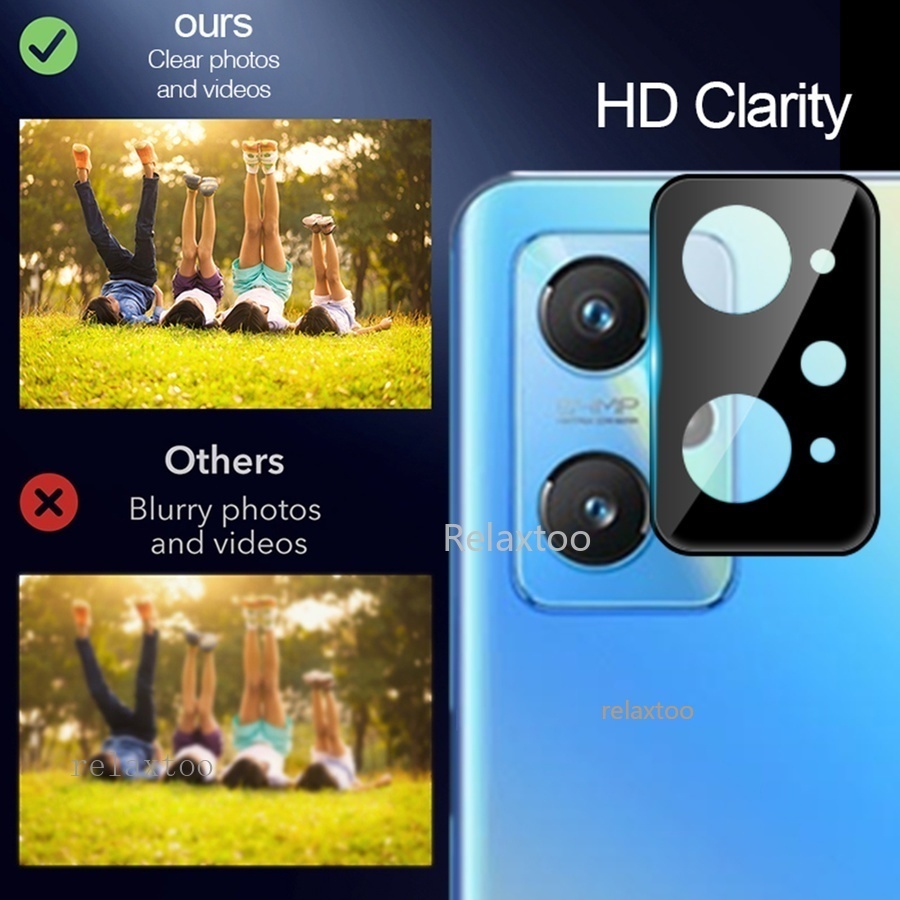 Kính Cường Lực 3D Viền Cong Bảo Vệ Camera Sau Cho Realme GT NEO2 NEO3T NEO3 gt2 GTNEO2 GTNEO3t 5G HD RealmeGT Real me GT NEO 2 3T 3 gt2 5G