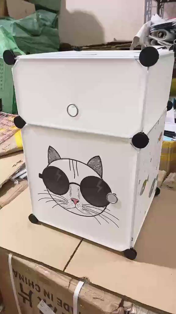 TỦ NHỰA GHÉP ĐẦU GIƯỜNG 2 TẦNG | BigBuy360 - bigbuy360.vn