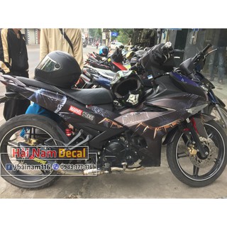 Tem Trùm Exciter 150 Black Panther