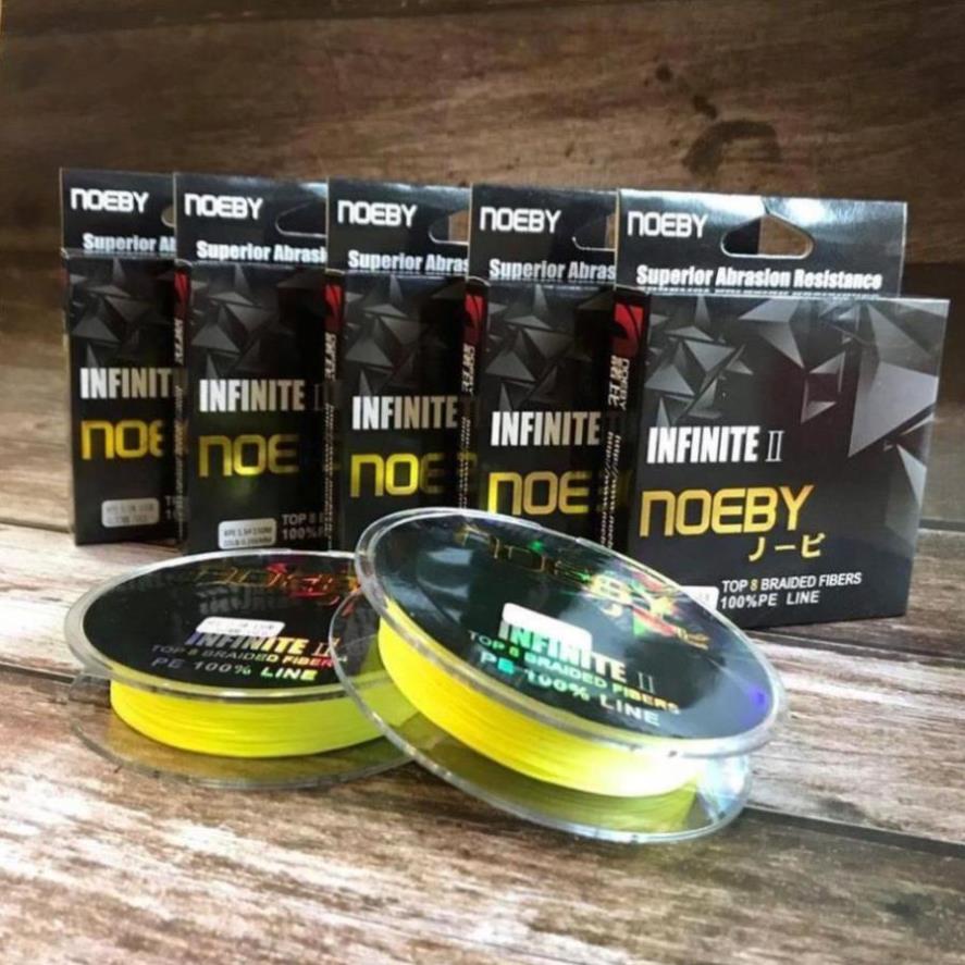 Dù Câu Cá NOEBY Infinite ll 150m Siêu Mịn , Siêu Tải Cá THẾ GIỚI ĐỒ CÂU LURE 68 Dây PE Câu Lure Cao Cấp