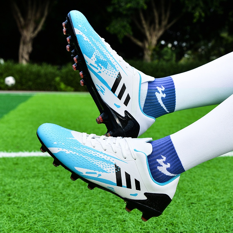 Giày bóng đá chất lượng cao X19.1 FG Giày đá bóng cổ thấp Giày bóng đá thanh niên Size:35-45