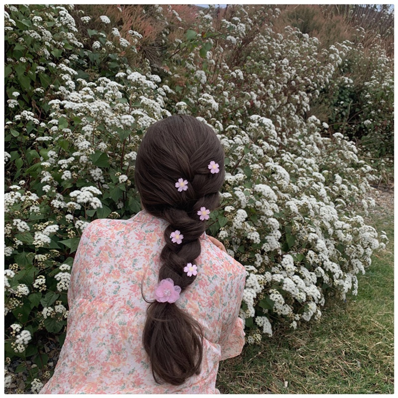 1 Kẹp Tóc Hình Hoa Anh Đào Dễ Thương Dành Cho Nữ