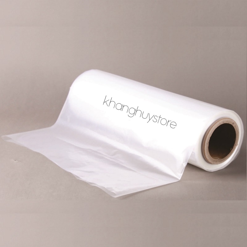 Cuộn PE ống không đáy, dày 3 zem, 12 kg rộng từ 35cm đến 60cm, bảo quản vải giấy quần áo vật dụng