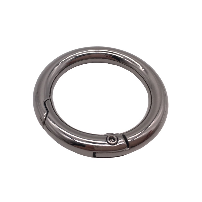 Vòng Lò Xo Bằng Kim Loại Dùng Làm Móc Khóa Hành Lý diy