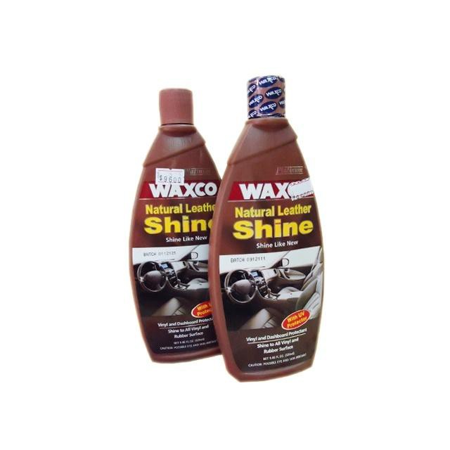 Dung dịch dưỡng ghế da, sofa Waxco 320ml cao cấp hàng Malaisia