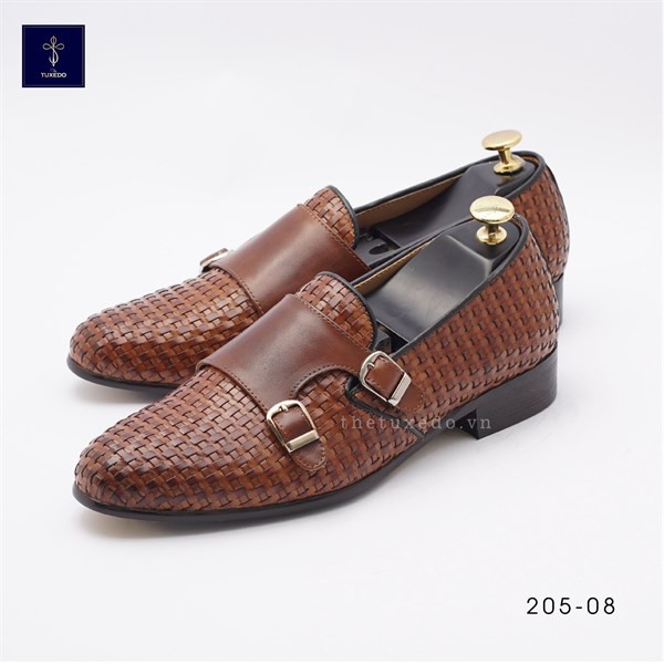GIÀY DA NAM ADAM STORE NÂU ĐAN CÀI NGANG TXG20508N