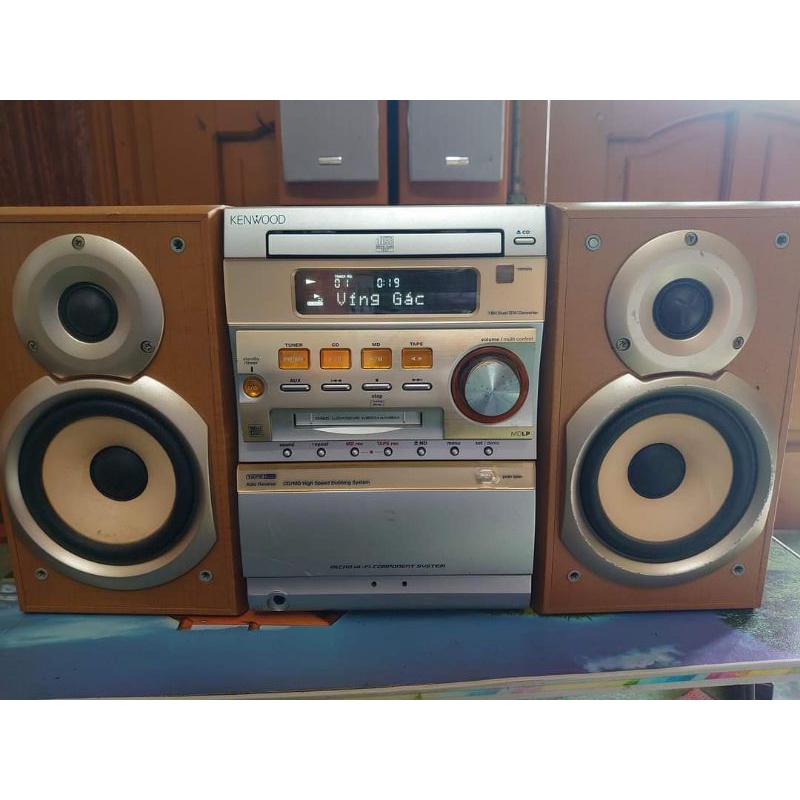 Bộ dàn mini Nhật Kenwood SJ3 đẹp nghe hay