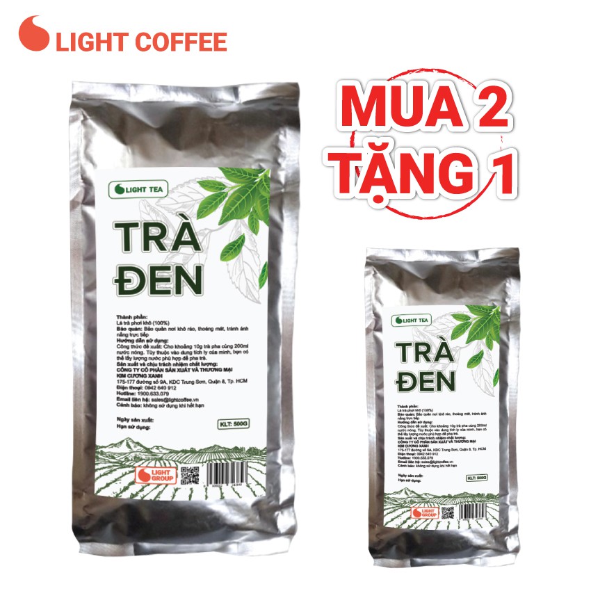 Trà Đen Hoàng Cung, nguyên liệu pha chế thức uống - Gói 500g