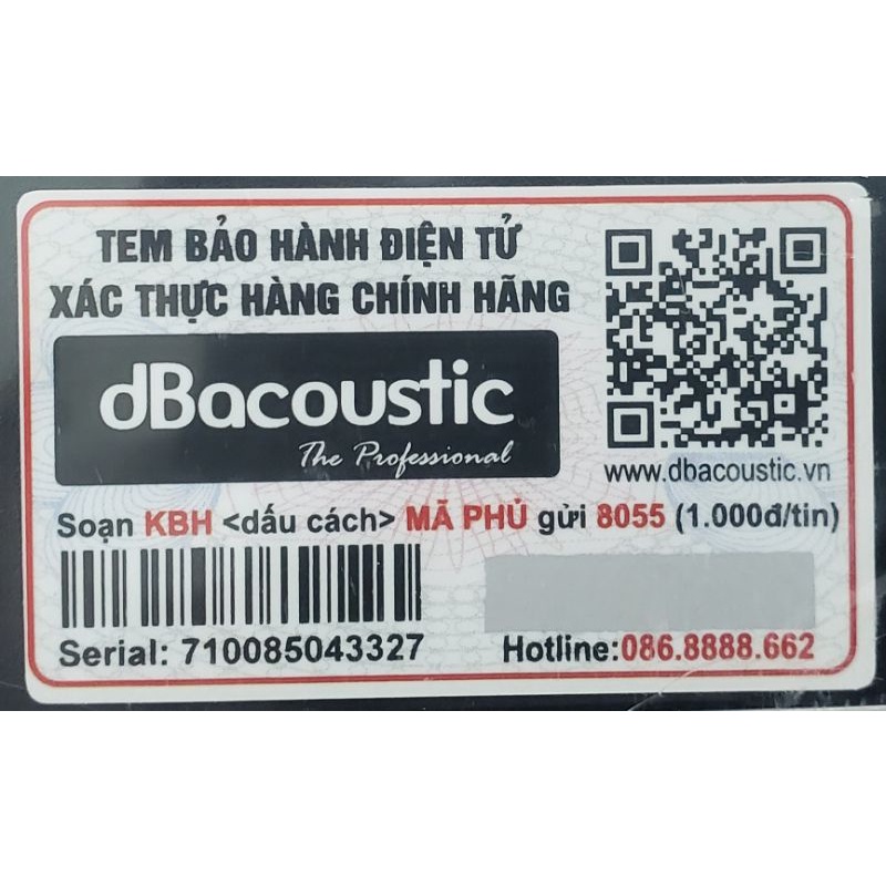 Nâng tiếng Db acoustic ex 200