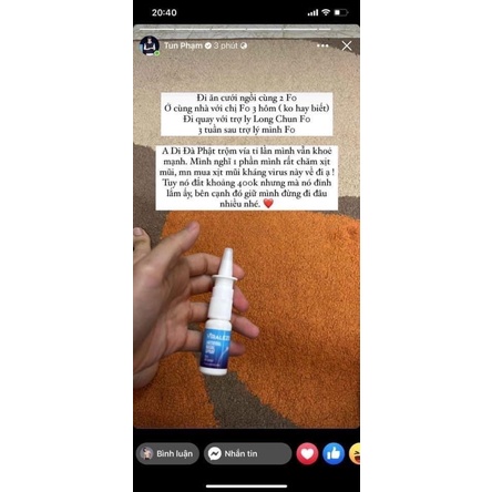 Xịt mũi kháng Virus Viraleze