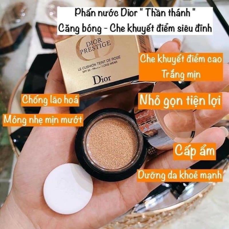 Phấn Nước Dior Prestige Mini size 4g Mỏng Nhẹ, Lâu Trôi |HÀNG CHÍNH HÃNG|. | BigBuy360 - bigbuy360.vn
