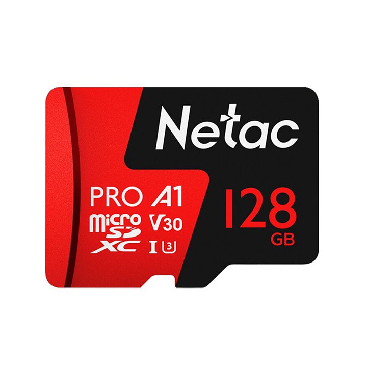 Thẻ nhớ MicroSDHC Netac 128GB tốc độ class 10 chuyên dùng cho Camera Bảo hành 12 tháng