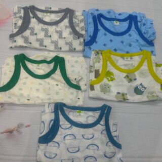 Bộ cotton giấy bé trai bé gái