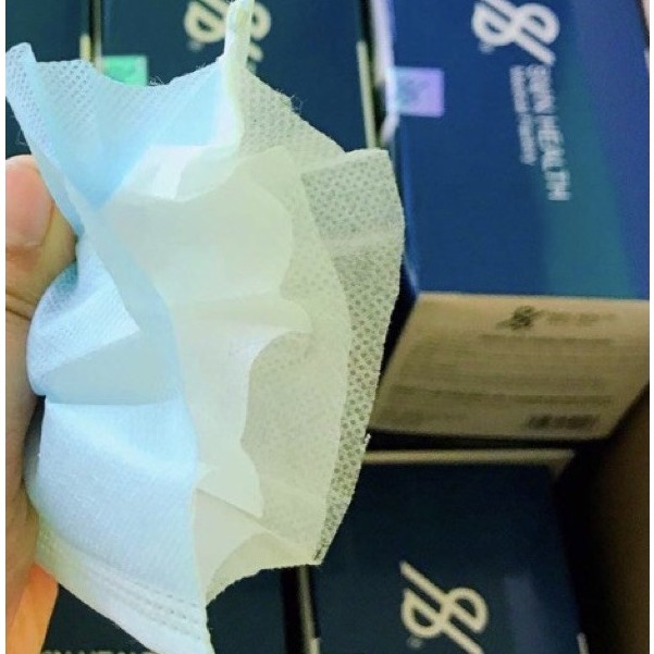 Hộp 50 cái khẩu trang y tế 4 lớp giấy kháng khuẩn | BigBuy360 - bigbuy360.vn