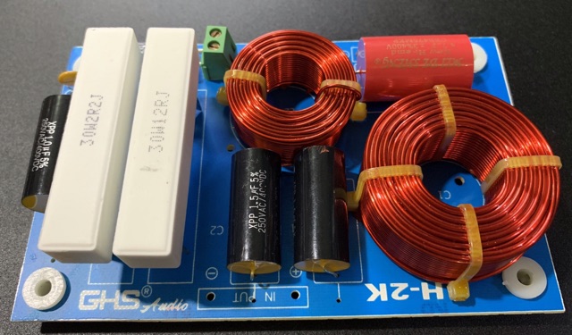 Mạch phân tần Full đơn  H-2K / lọc loa 2 Way 1 treble 1 bass 40 cao cấp