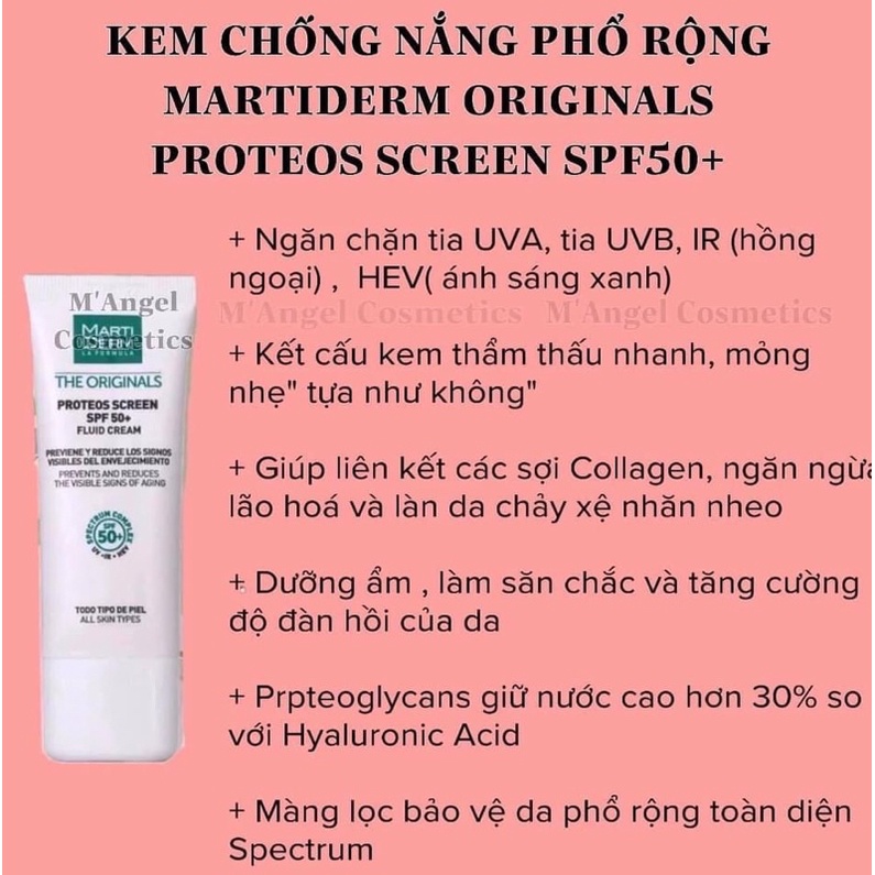 𝐊𝐞𝐦 𝐜𝐡𝐨̂́𝐧𝐠 𝐧𝐚̆́𝐧𝐠 𝐩𝐡𝐨̂̉ 𝐫𝐨̣̂𝐧𝐠 𝐭𝐨𝐚̀𝐧 𝐝𝐢𝐞̣̂𝐧, 𝐜𝐡𝐨̂́𝐧𝐠 𝐧𝐚́𝐦 𝐪𝐮𝐚𝐲 𝐥𝐚̣𝐢 𝐌𝐚𝐫𝐭𝐢𝐝𝐞𝐫𝐦 𝐒𝐏𝐅 𝟓𝟎+ 2ml