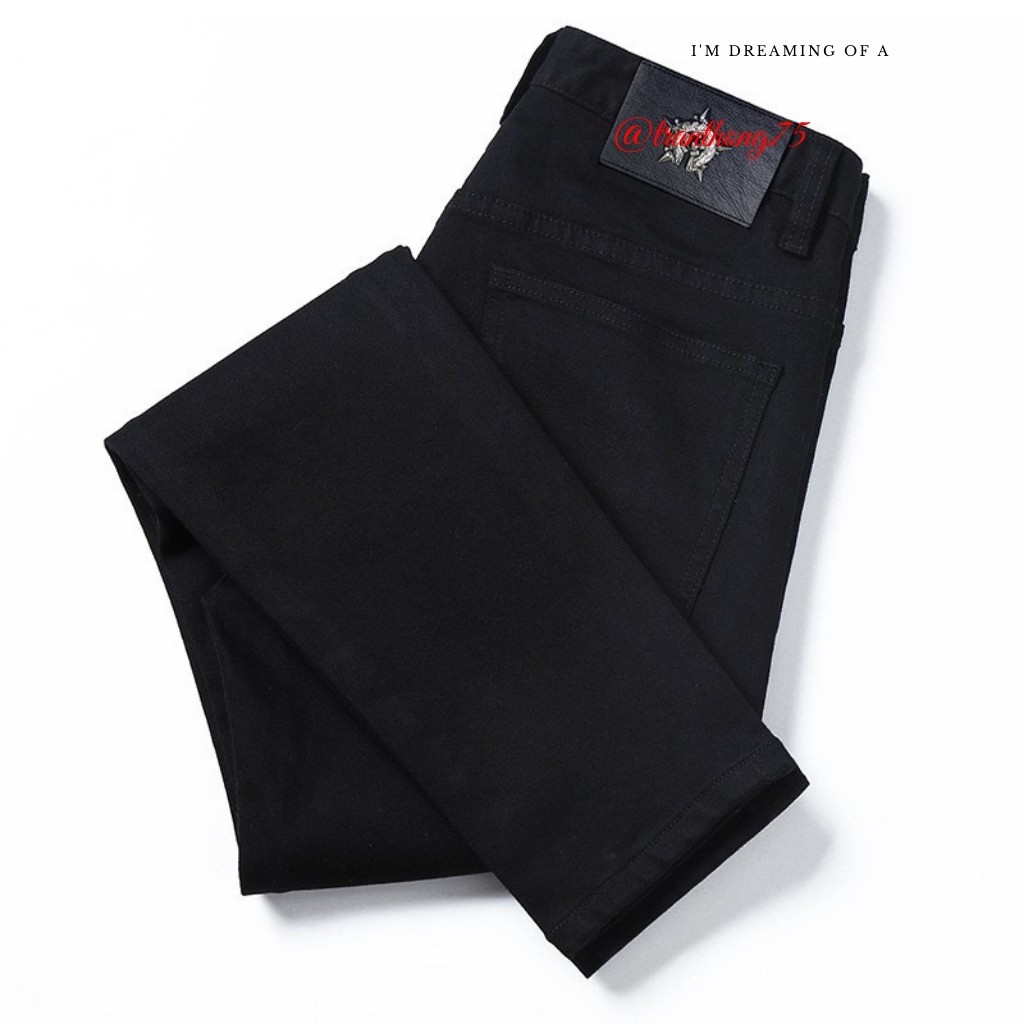 Quần jeans nam đen SKINNY cao cấp Vải đẹp, quần jean đen hình thật giá rẻ và quần nam đẹp
